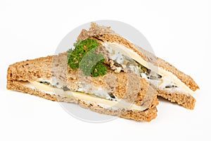 Multigrain sandwich with cheese