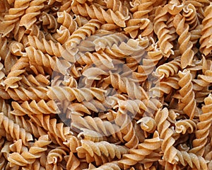 Multigrain spiral pasta