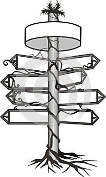 Multilateral arrow pointer