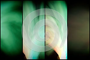 Multilens abstract blur