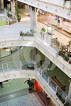 multilevel shopping mall