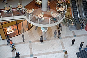 Multilevel shopping mall