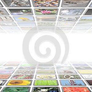 Multimedia background