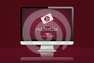 Multimedia Content Digital Entertainment Concept