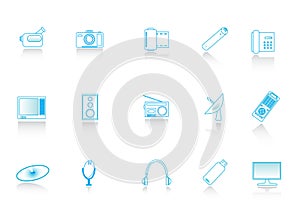 Multimedia icons