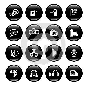 Multimedia icons