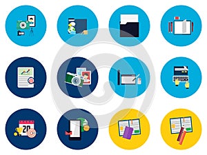 Multimedia Icons Design