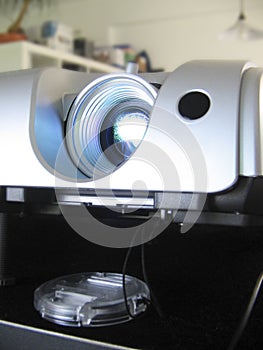 Multimedia projector running