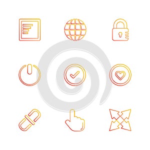 multimedia , sound , buttons , eps icons set vector