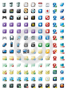 Multimediální a webové ikony 