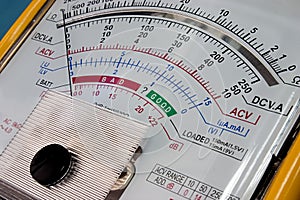 Multimeter display photo