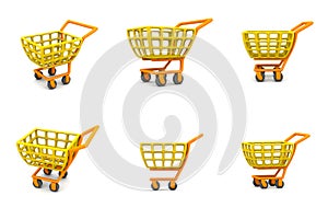 Multiple 3D Shopping Cart