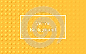Multiple ball surface texture with yellow background
