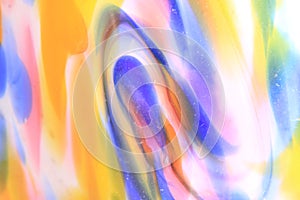 Multiple Color Abstract Background With Different Lines And Patterns.