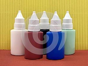 Multiple Color Painting Bottles Set