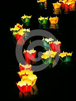 Multiple Colorful Paper Lanterns at Hoi An Ancient City