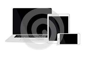 Multiple devices for responsive web advertisement photo