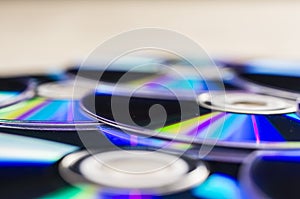 Multiple dvd disks