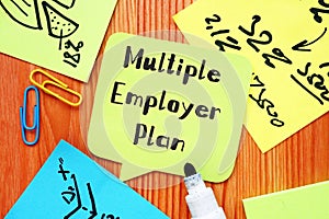 Multiple Employer Plan MEP phrase on the page