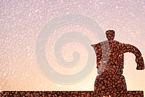 Coffee multiple exposure