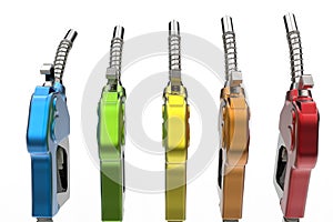 Multiple gasoline types photo