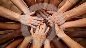 The Unity of Hands.AI generated image