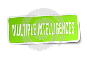 multiple intelligences sticker