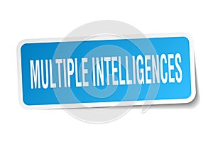 multiple intelligences sticker