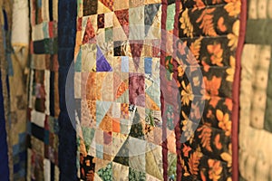 Multiple multicolored  Amish Handmade Quilt1