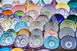 Multiple Patterned and Colored Dishes
