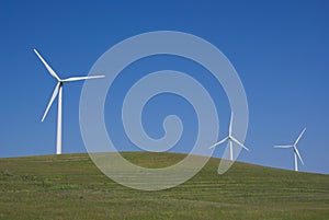 Multiple Power Generating Windmills