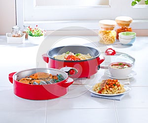 Multiple purpose steam pot and pan