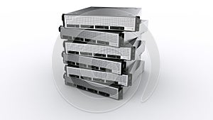 Multiple rack servers