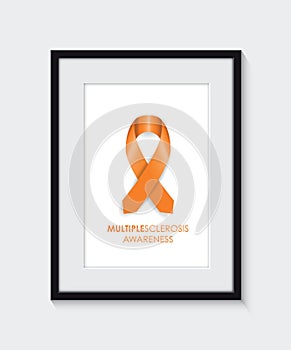 Multiple sclerosis awareness frame