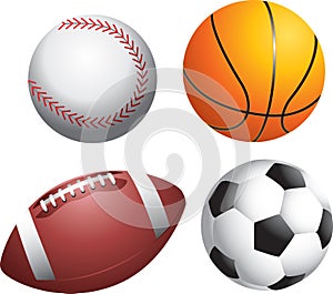 Multiple Sports Balls