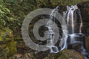 Multiple water drops cascades in Misiones, Argentina, South AmÃ©rica called Natural Park Salto KÃ¼ppers near El Dorado City.