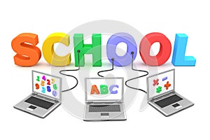 Multiple Wired to Colourful School