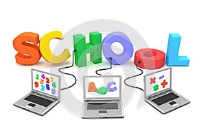 Multiple Wired to Colourful School
