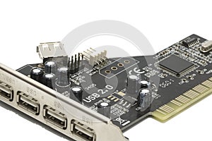 Multiplexing circuit board for USB devices