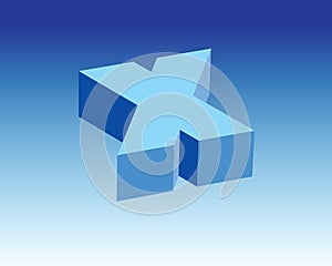 Multiply Multiple Icon & 3d sign