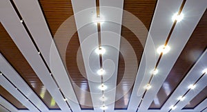 Ceiling And Windows Of A Multipurpose Building