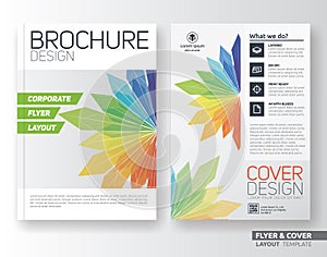 Multipurpose corporate business flyer layout template design