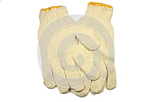 Multipurpose cotton and synthetic string gloves