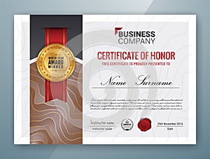 Multipurpose Professional Certificate Template Design