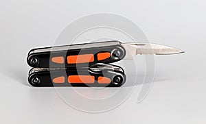 Multipurpose Tool - Multipurpose pliers, knife, screwdriver, hook, saw
