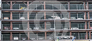 Multistorey car park in Bukovel