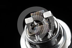 Multistrand Ribbon Fused Clapton on a dripper gold