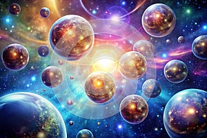 Multiverse Bubbles in Cosmic Space