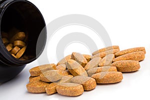 Multivitamin tablets photo