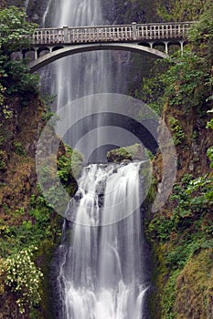 Multnomah Falls with Bridge